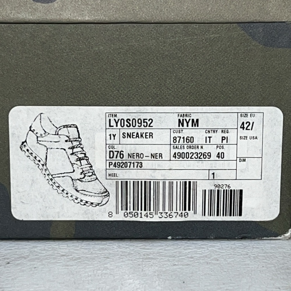 VALENTINO GARAVANI SNEAKERS IN BLACK - Picture 13 of 14